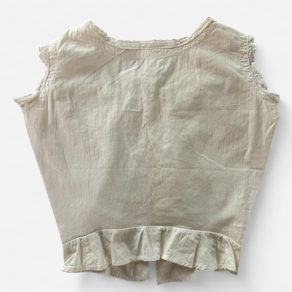 Vintage Antique Edwardian early 1900s Button up Corset Cover - Picture 3 of 8